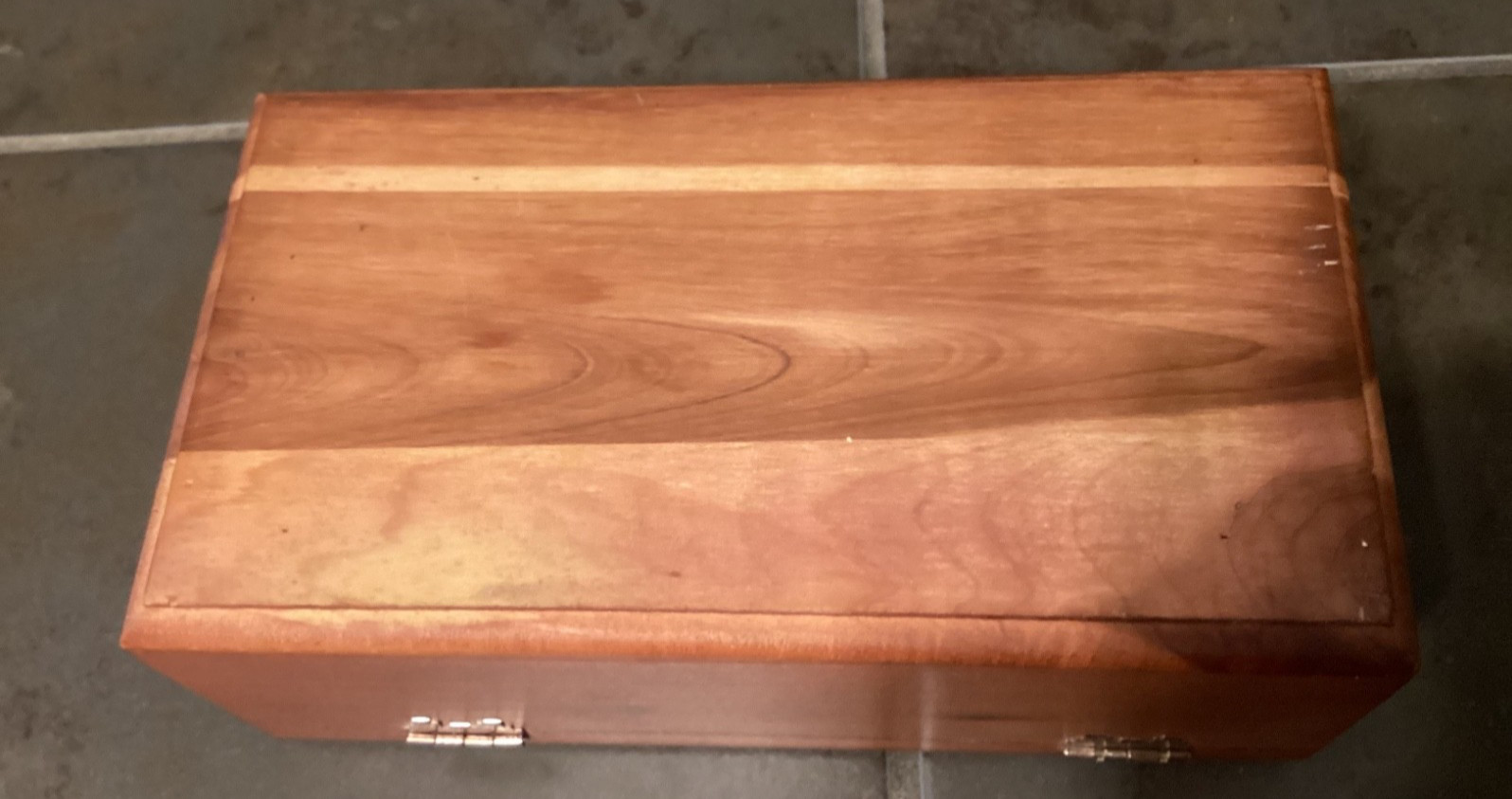 Small, Cedar Trinket Box 9" x 5" x 3 1/2"