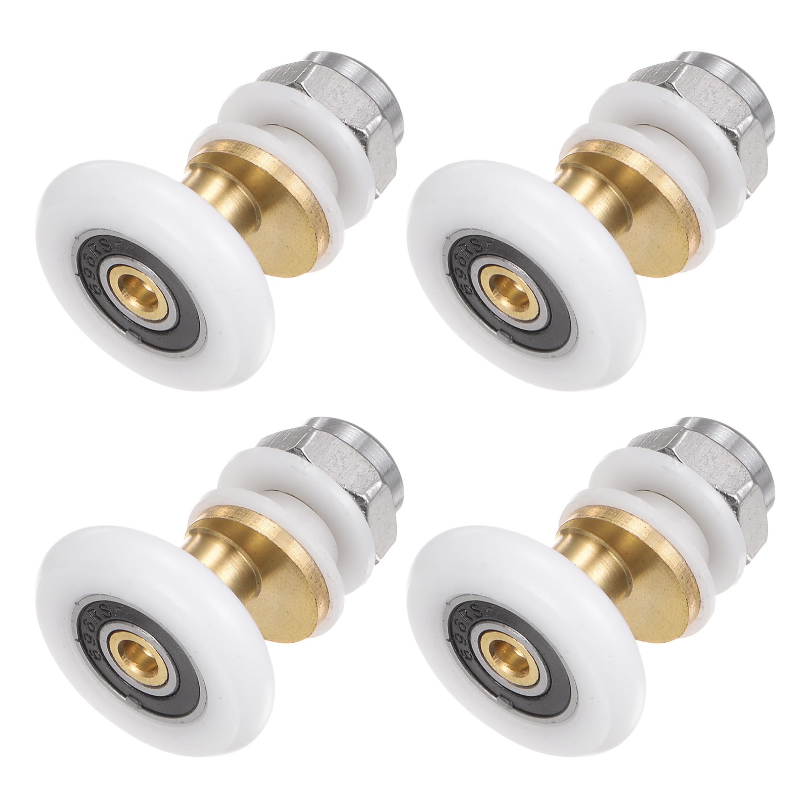 Shower Door Roller Wheel 25mm Bathroom Glass Sliding Door Runner 4pcs