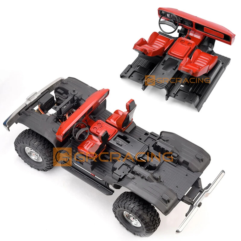 Interior Kit Seat Center Console for 1/10 RC Crawler Car Traxxas TRX4 BRONCO