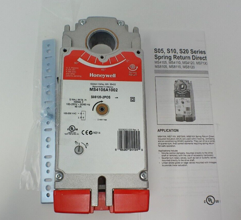 Honeywell MS4105A1002 Direct Coupled Actuator