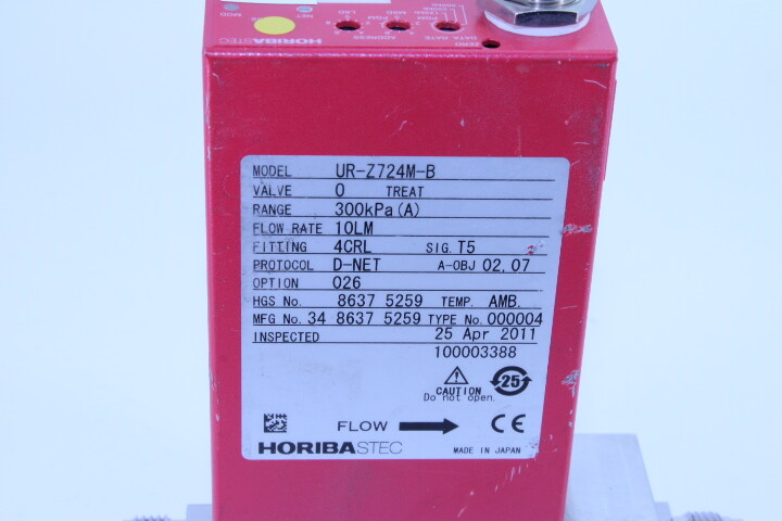 HORIBA Flow Controller UR-Z724M-B
