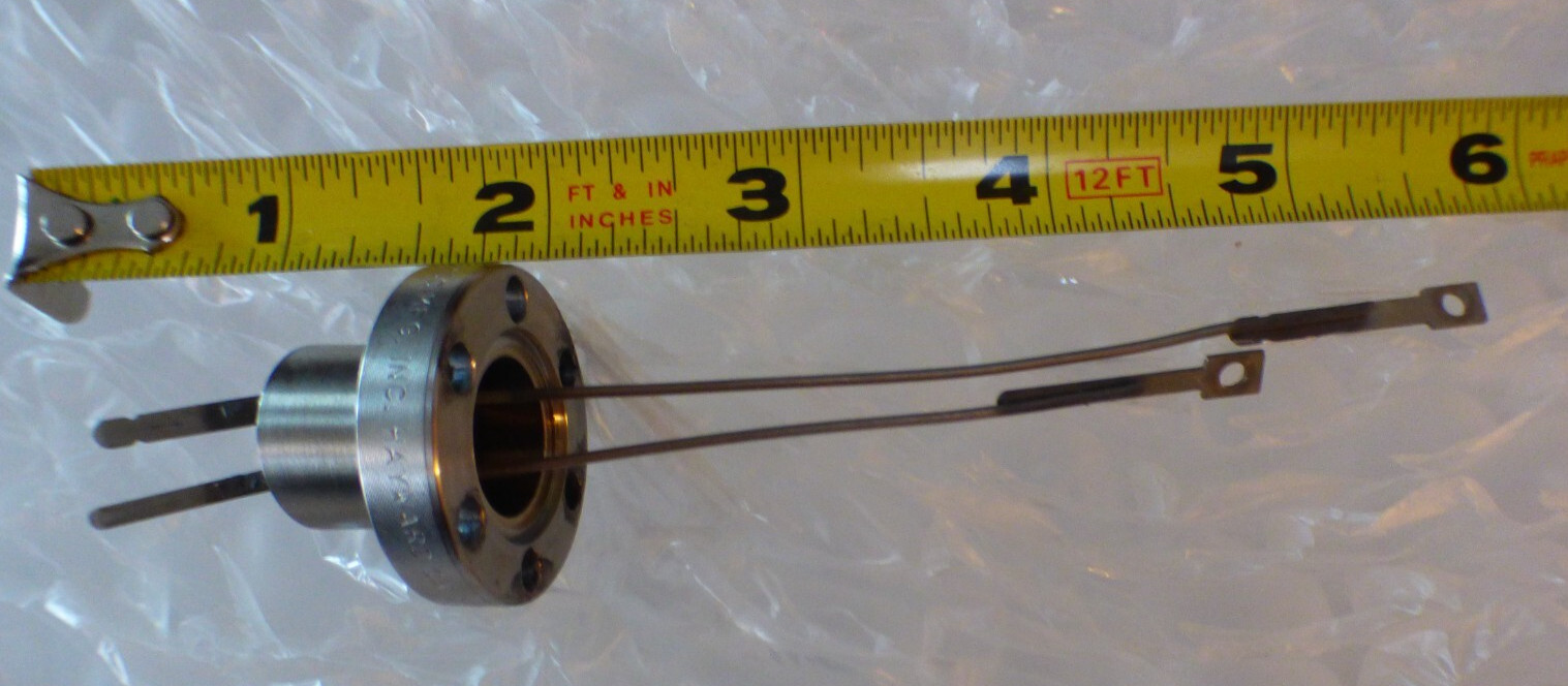 MDC thermocouple UHV 1.33" CF (DN16CF)