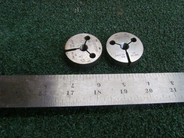 (2) .391-32 N.S. Go Ring Gages         H-867