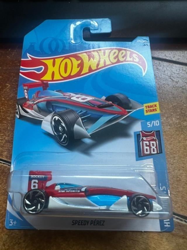 2018 Hot Wheels HW Sports Speedy Perez #173 Red/Blue/White