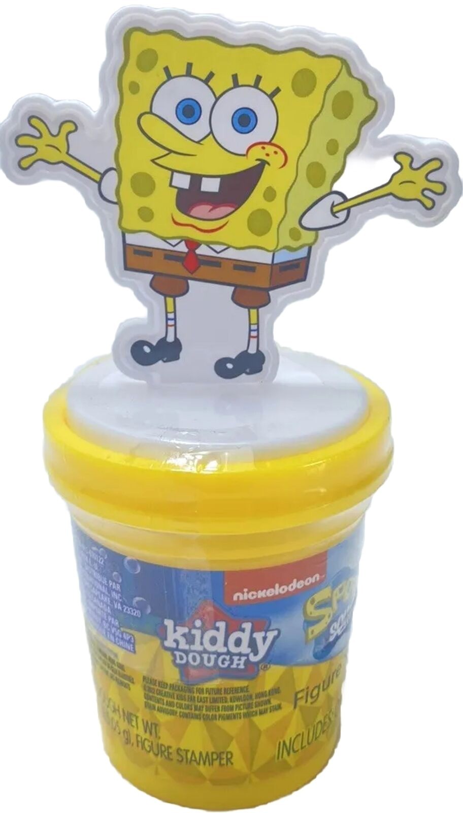 Nickelodeon SpongeBob SquarePants Kiddy Dough with Stamper Kids Play Brand New