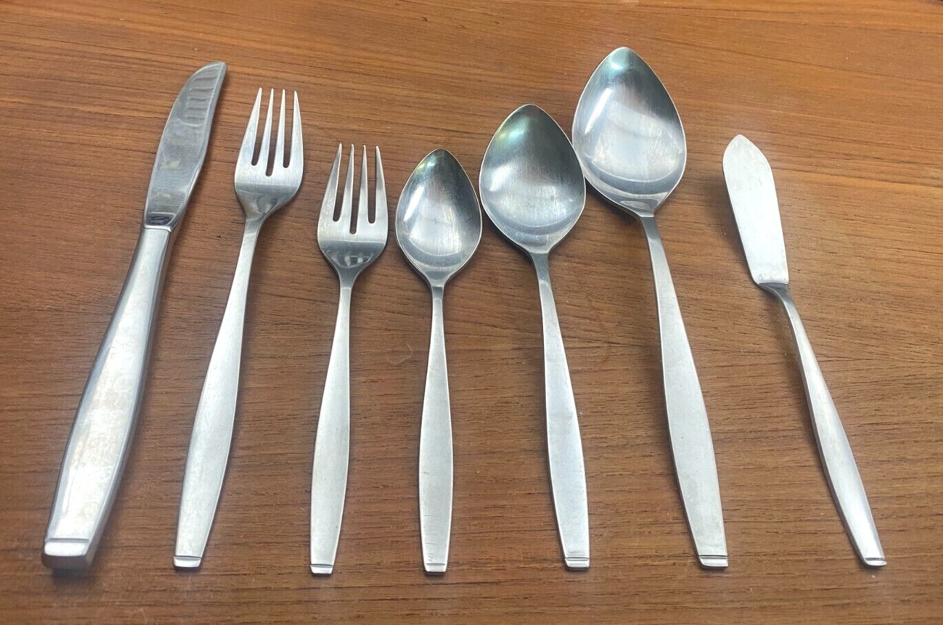 Oneidacraft Deluxe *  TEMPO Satin Stainless Flatware CHOICE - CHOOSE (7)