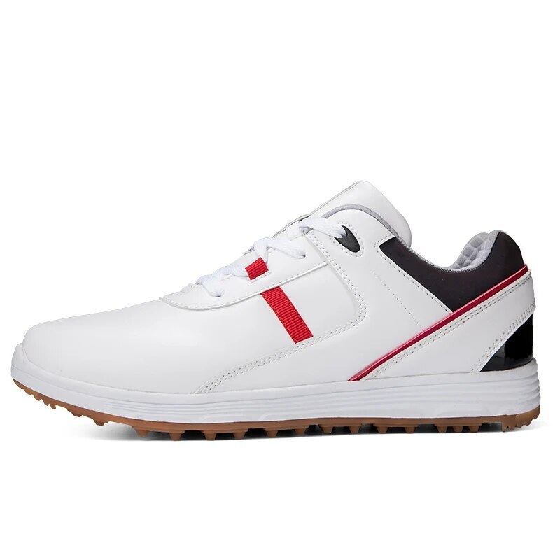 Men's Golf Shoes Outdoor Comfortable Sneakers Lace Up Non-slip Walking Shoes