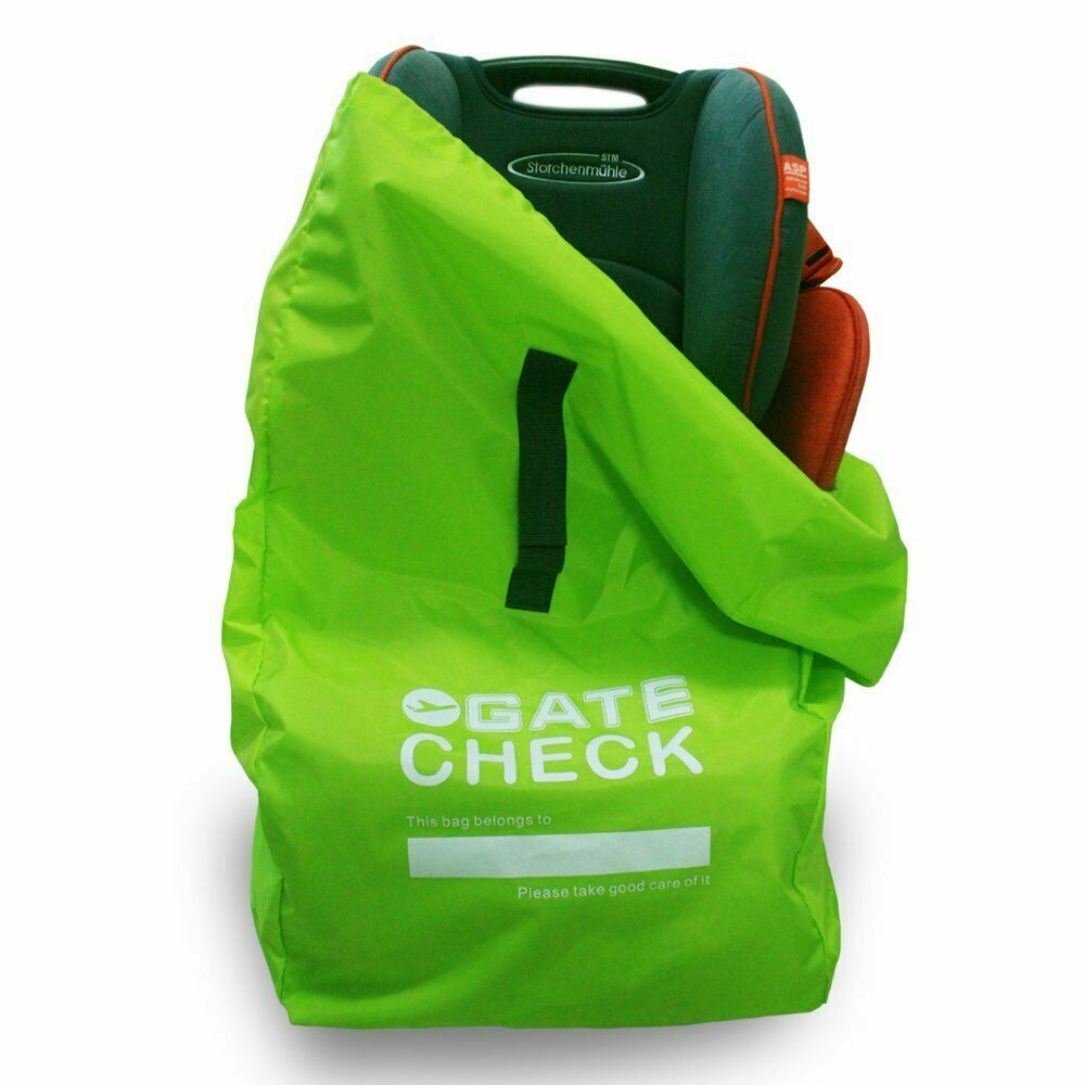Airplane Car Seat Travel Bag Convertible Seat Bag Universal Green Luggage CA