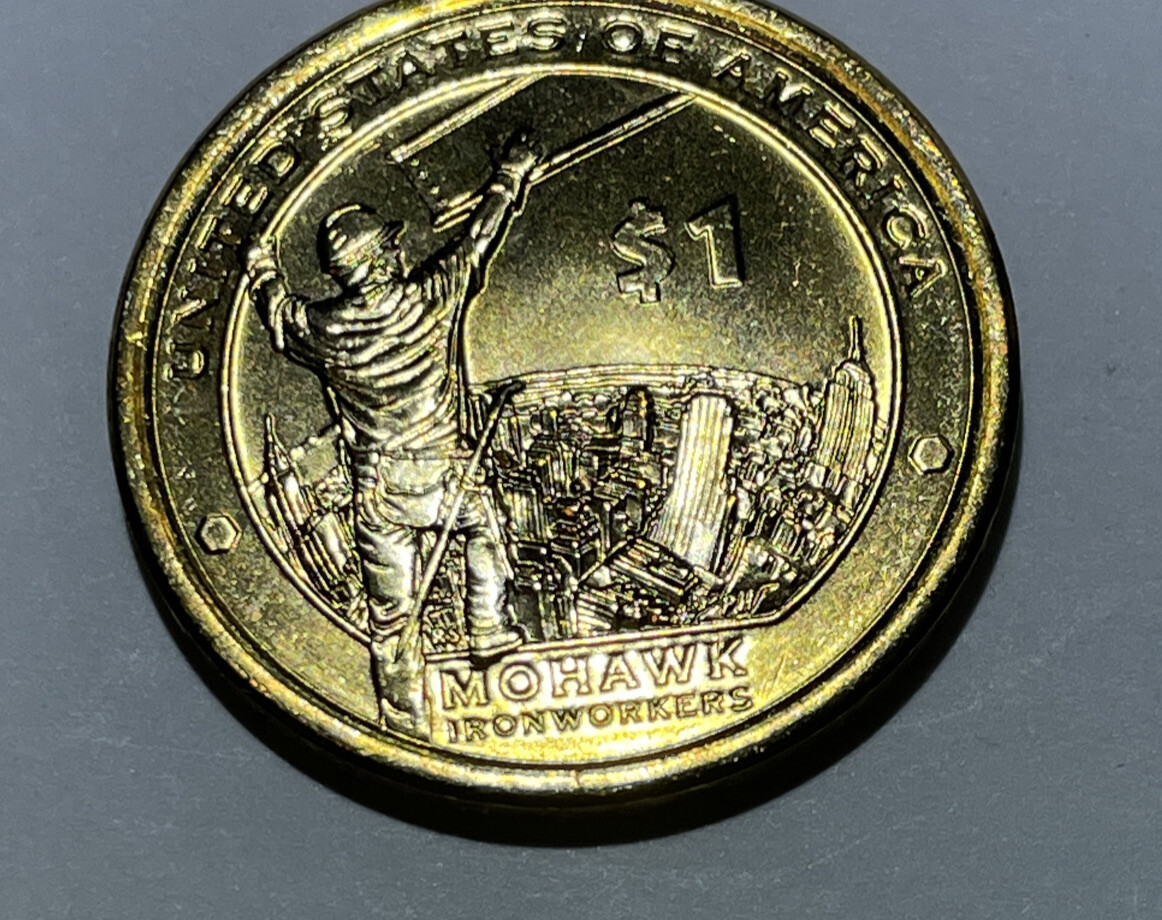 US. 2015-D. Native American Dollar. Uncirculated. “ Mohawk Iron Workers”￼