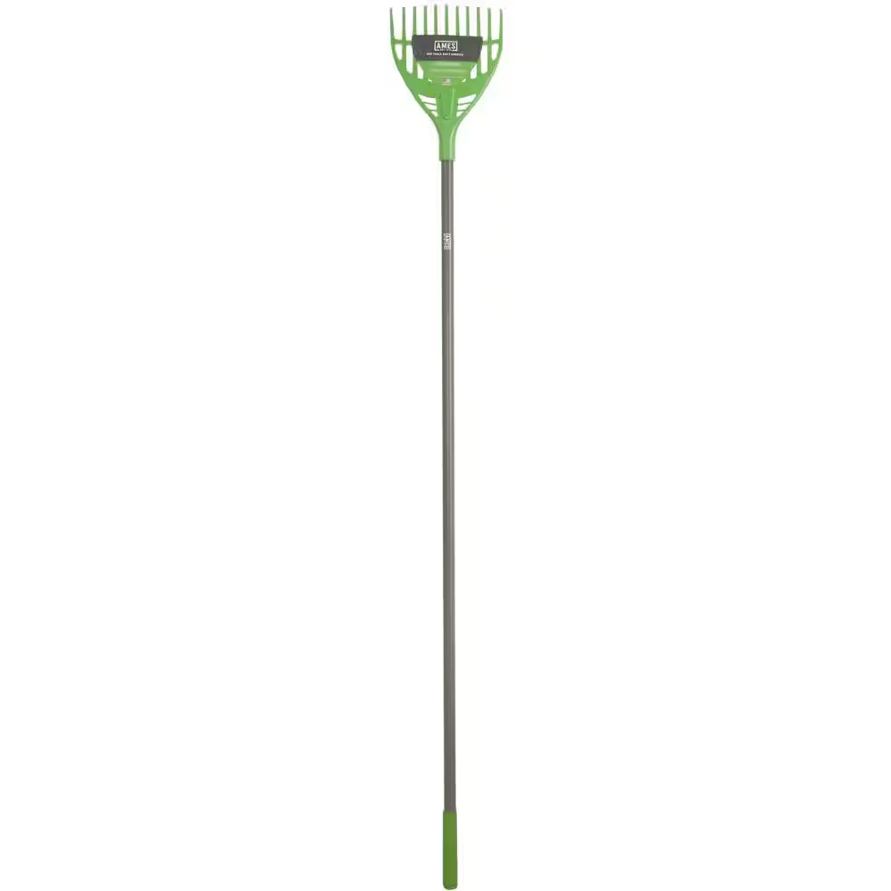 60 In. Handle Collector 8 In. Poly Shrub Rake
