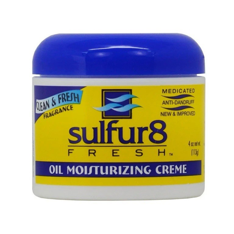 SULFUR 8 Fresh Oil Moisturizing Cream, 4 oz (1 pc)