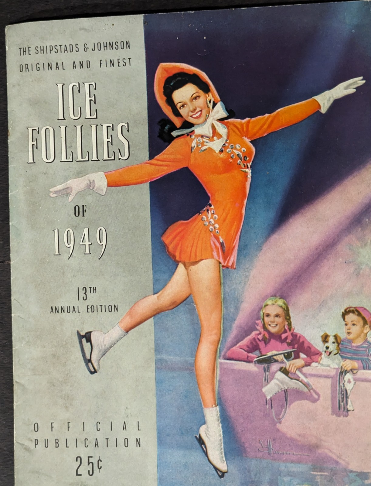 ***VINTAGE 1949 SHIPSTAD & JOHNSON ICE FOLLIES OFFICIAL PUBLICATION***