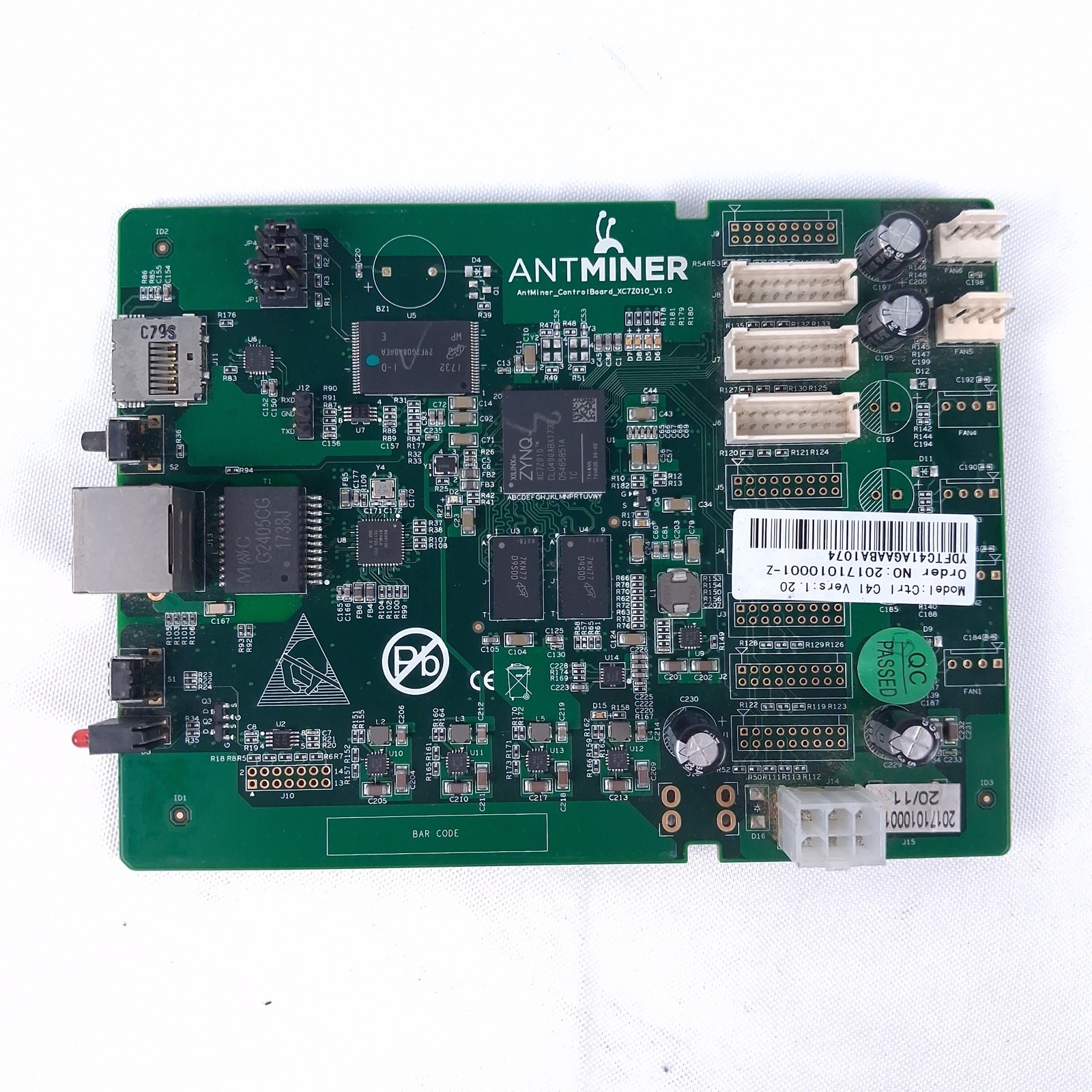 Bitmain Antminer Ctrl_C41 V1.20 Control Board S9 S9i S9k S9j Motherboard