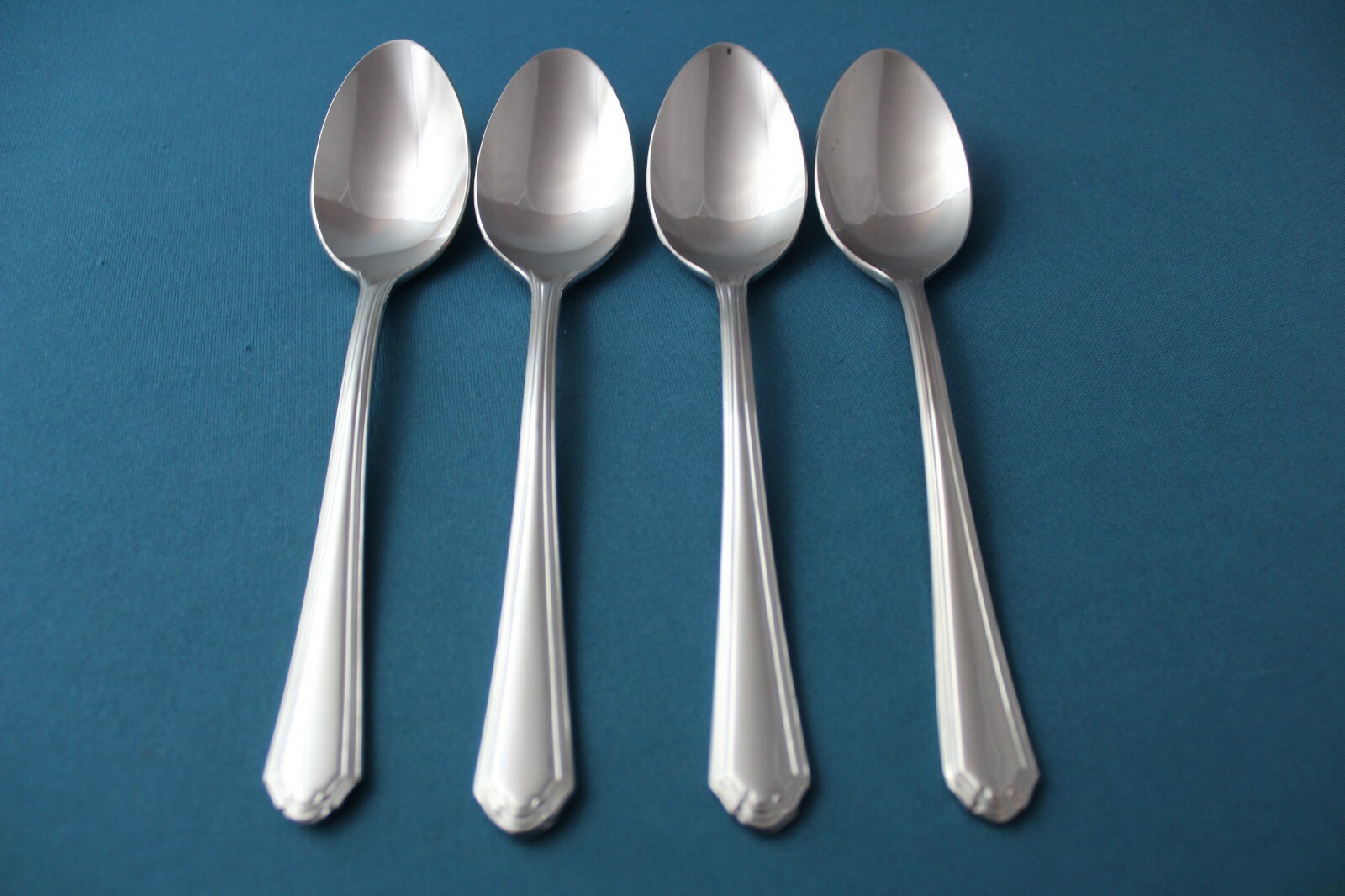 Lenox ARCHWAY Teaspoons (Set of 4) 18/10 Stainless China NEW 6 1/2"