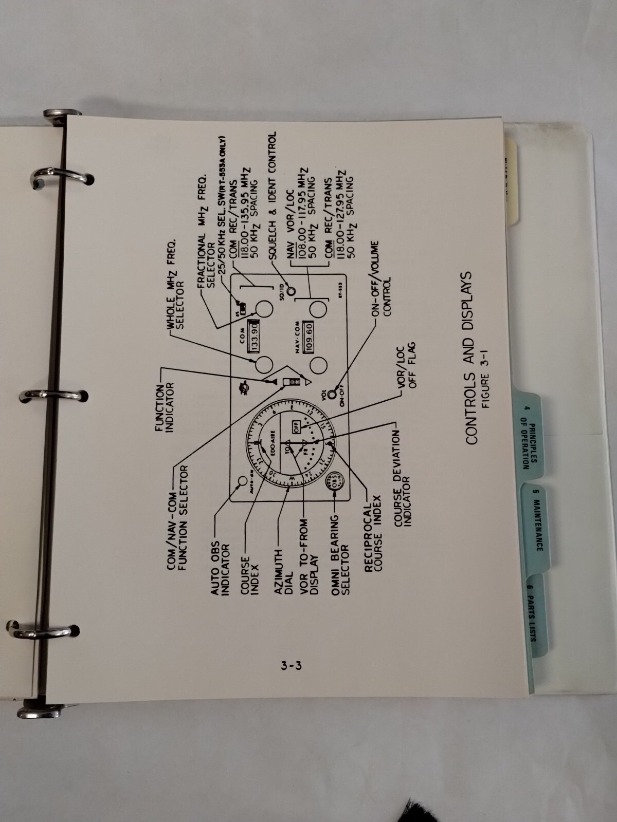 Edo-Aire RT-553, RT-553A NAV/COM System Technical Manual-Original