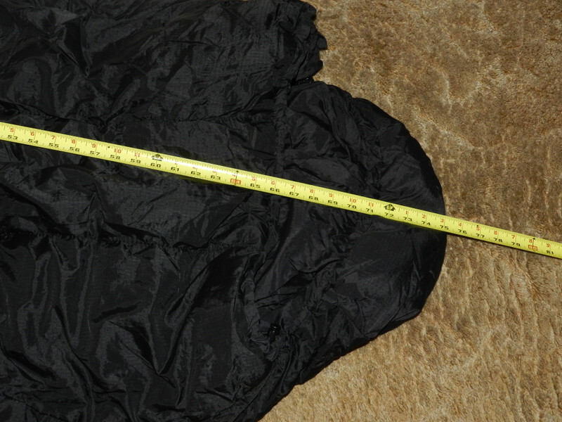 TENNIER Modular Sleeping Bag Intermediate Cold Black Zip Drawstring Mummy