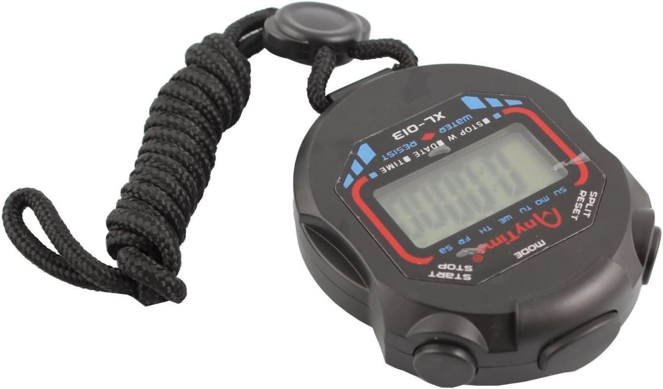 Waterproof Multi-Function Electronic Sports Stopwatch Timer Water Resistant,L...
