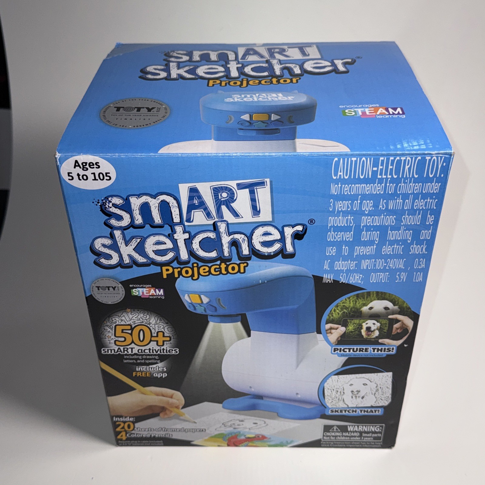 smART Sketcher Projector & Sketch Creative Learning & Traceable Image w/1 Chip