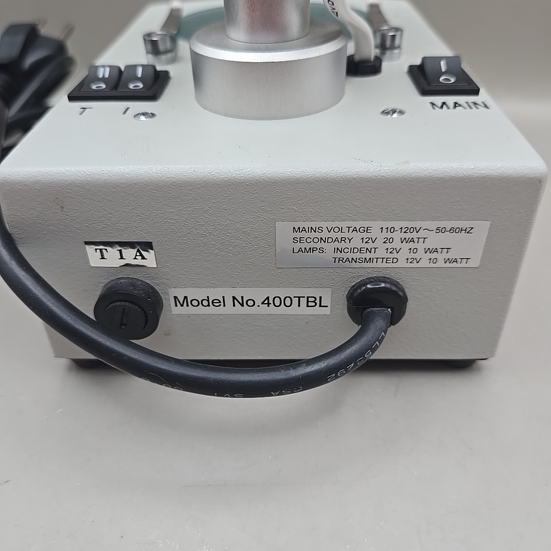National Stereo Microscope Model 400TBL W10X/20- 3 Lighting Options *WORKS