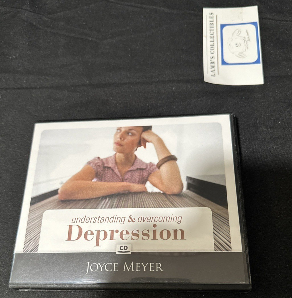 Understanding & Overcoming Depression set of 4 CD by Joyce Meyer 2015