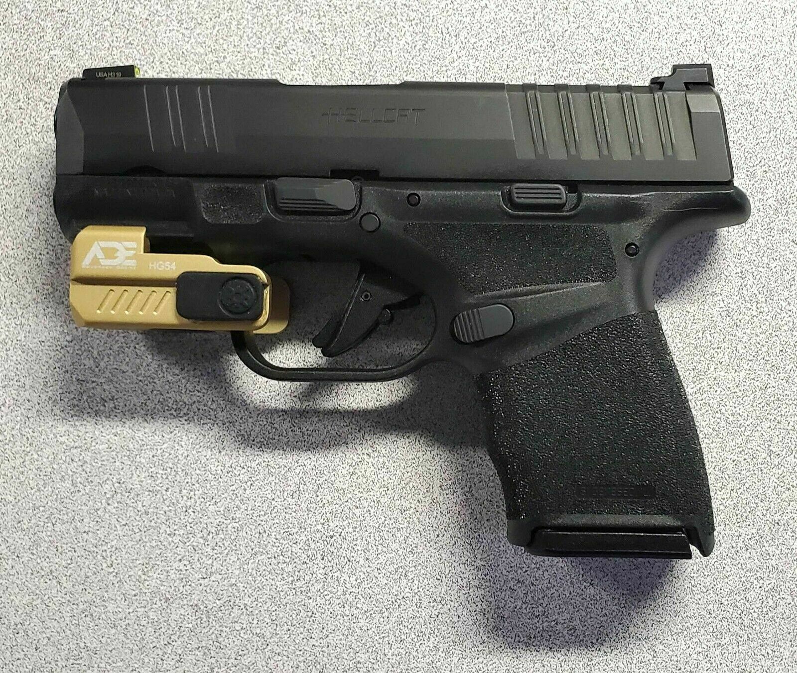 ADE Rechargeable RED Laser For Springfield HELLCAT MICRO-COMPACT 9MM Pistol