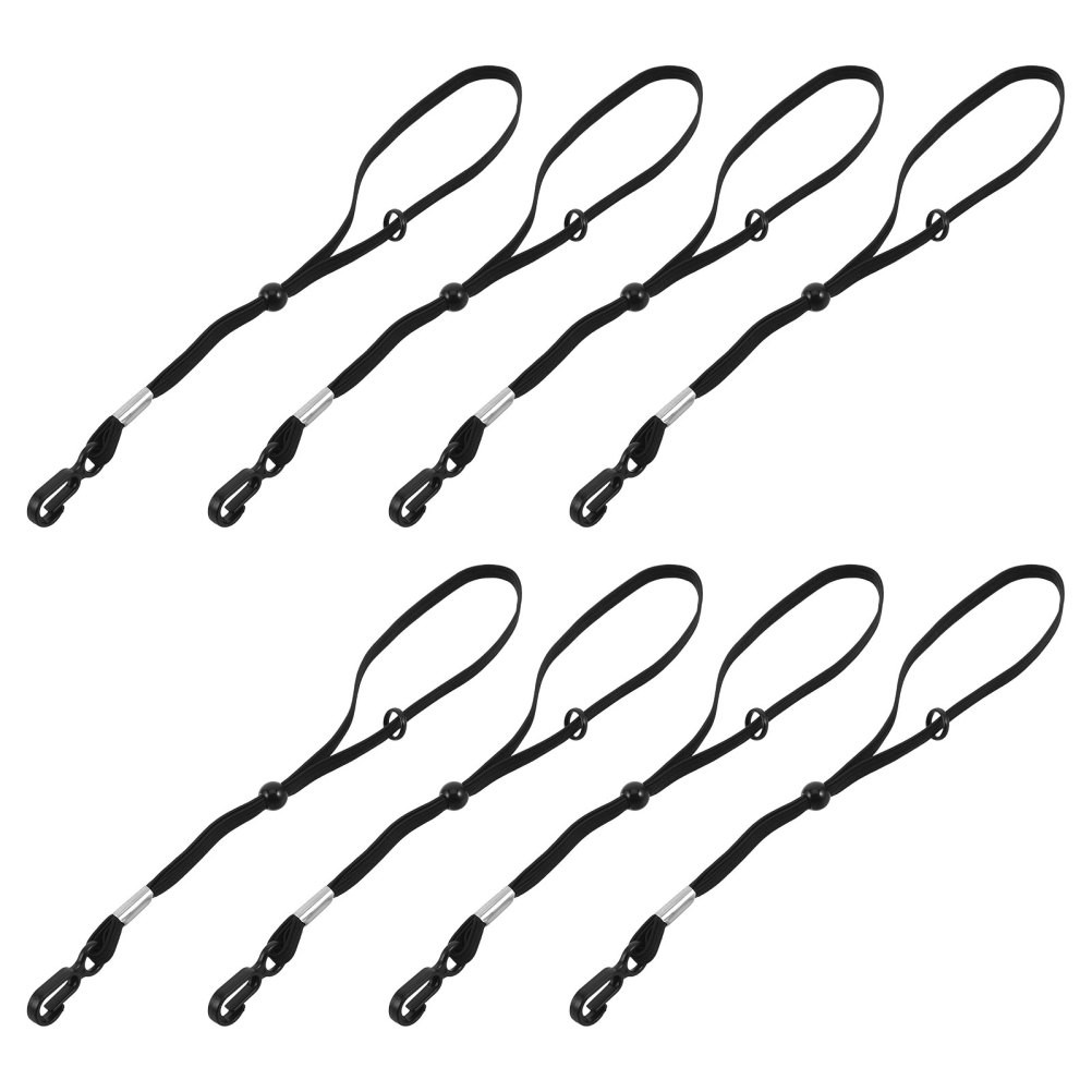 8 Pcs Ski Gloves Elastic Wrist Strap Mountaineering Leash for Skiing