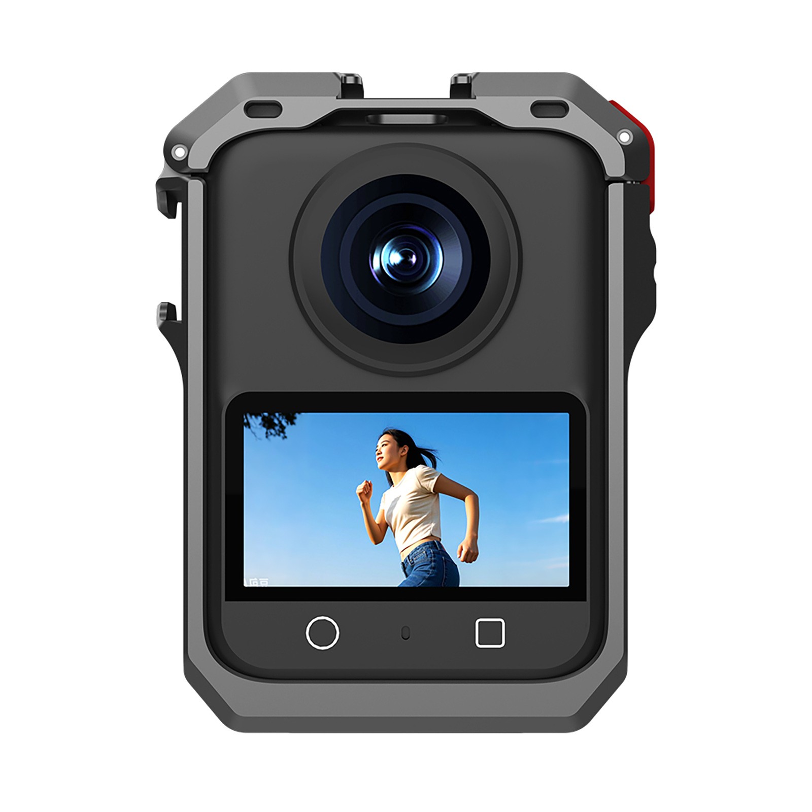Good Quality For DJI Osmo 360 Camera Metal Rabbit Cage Frame Case+Lens Cover