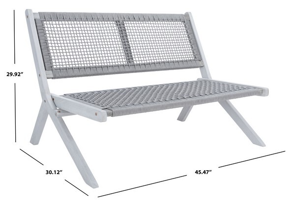 Safavieh KOBINA OUTDOOR BENCH, Reduced Price 2172749849 PAT7304B