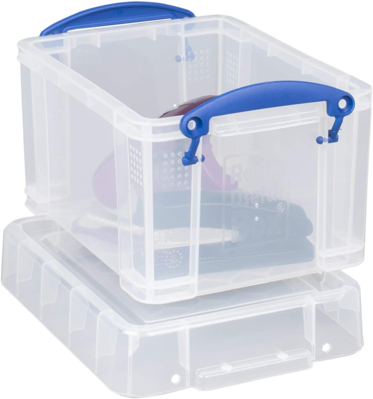 Really Useful Plastic Storage Box 3 Litre Clear