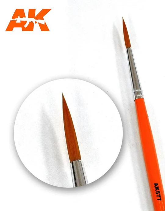 Weathering Brush Fine Long AK Interactive AK577
