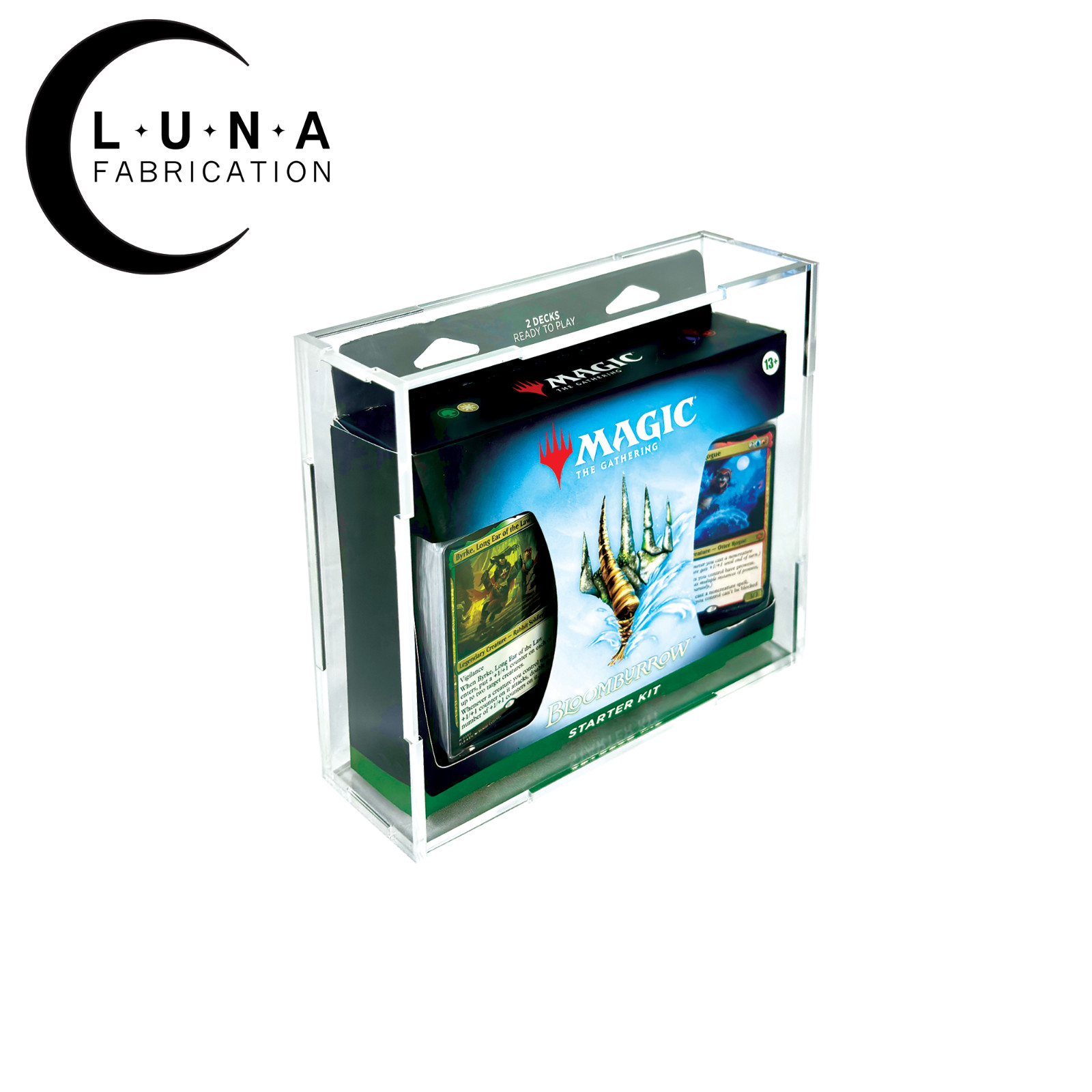 Acrylic Display Case for Magic The Gathering 2-Player Starter Kit
