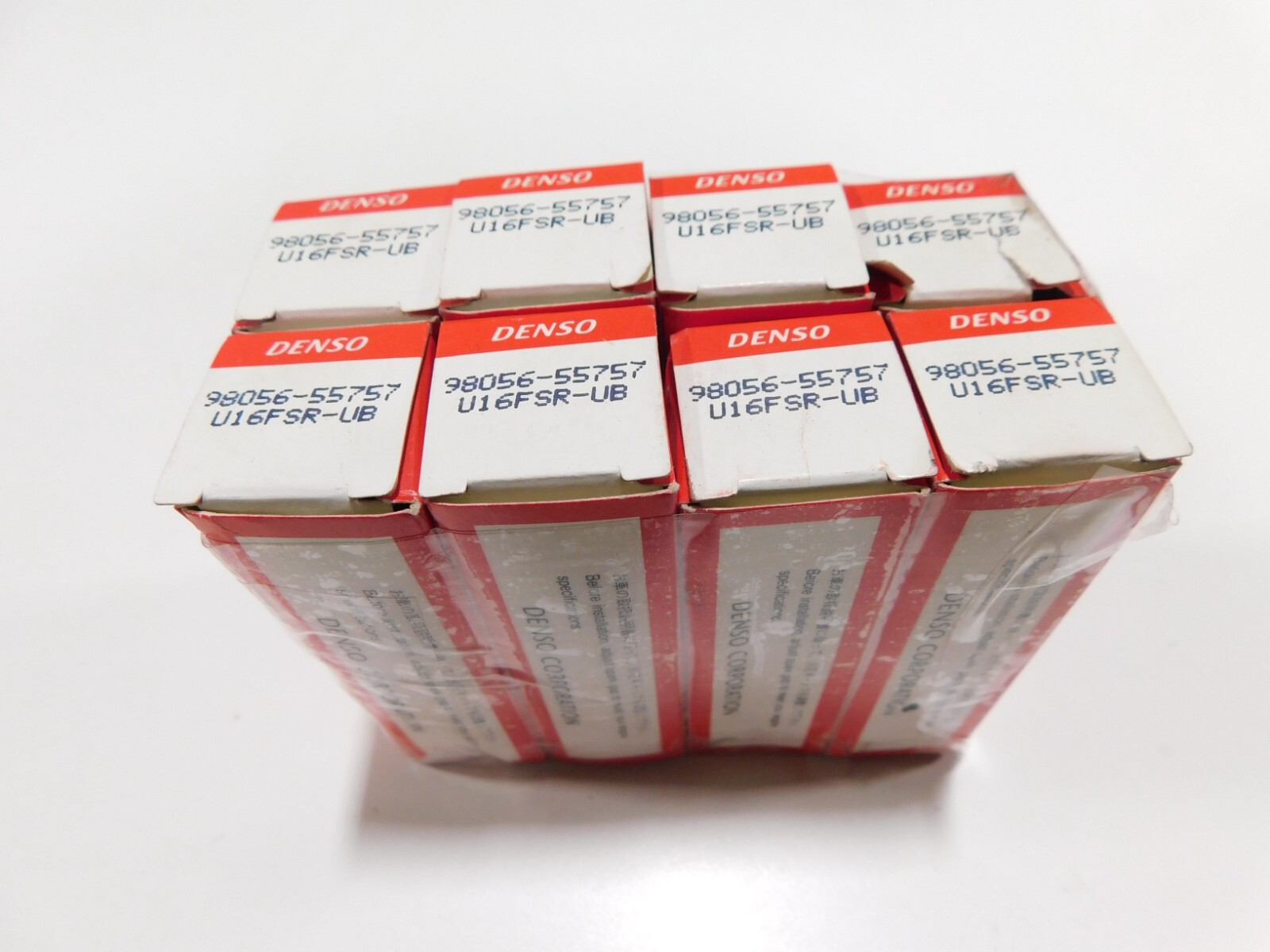 S26T1 98056-55757 U16FSR-UB Honda Denso 8 Spark Plugs CF