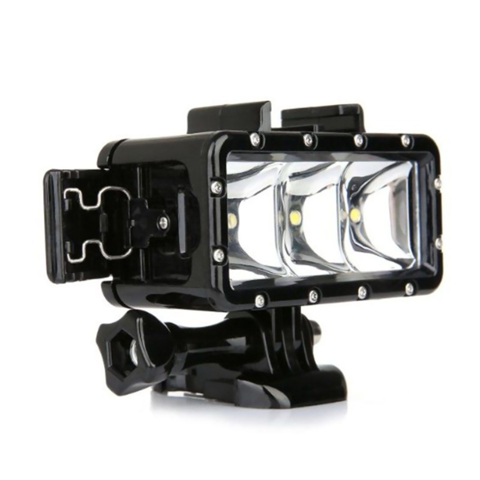 3W 5500K-6000K Waterproof Diving LED Spot Light For GoPro Hero 5 4 3+ 3 SJ4000