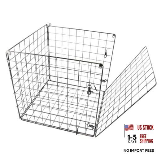 Varmint Cage Weather-Resistant Durable Steel Varmint Guard for Hunting Game