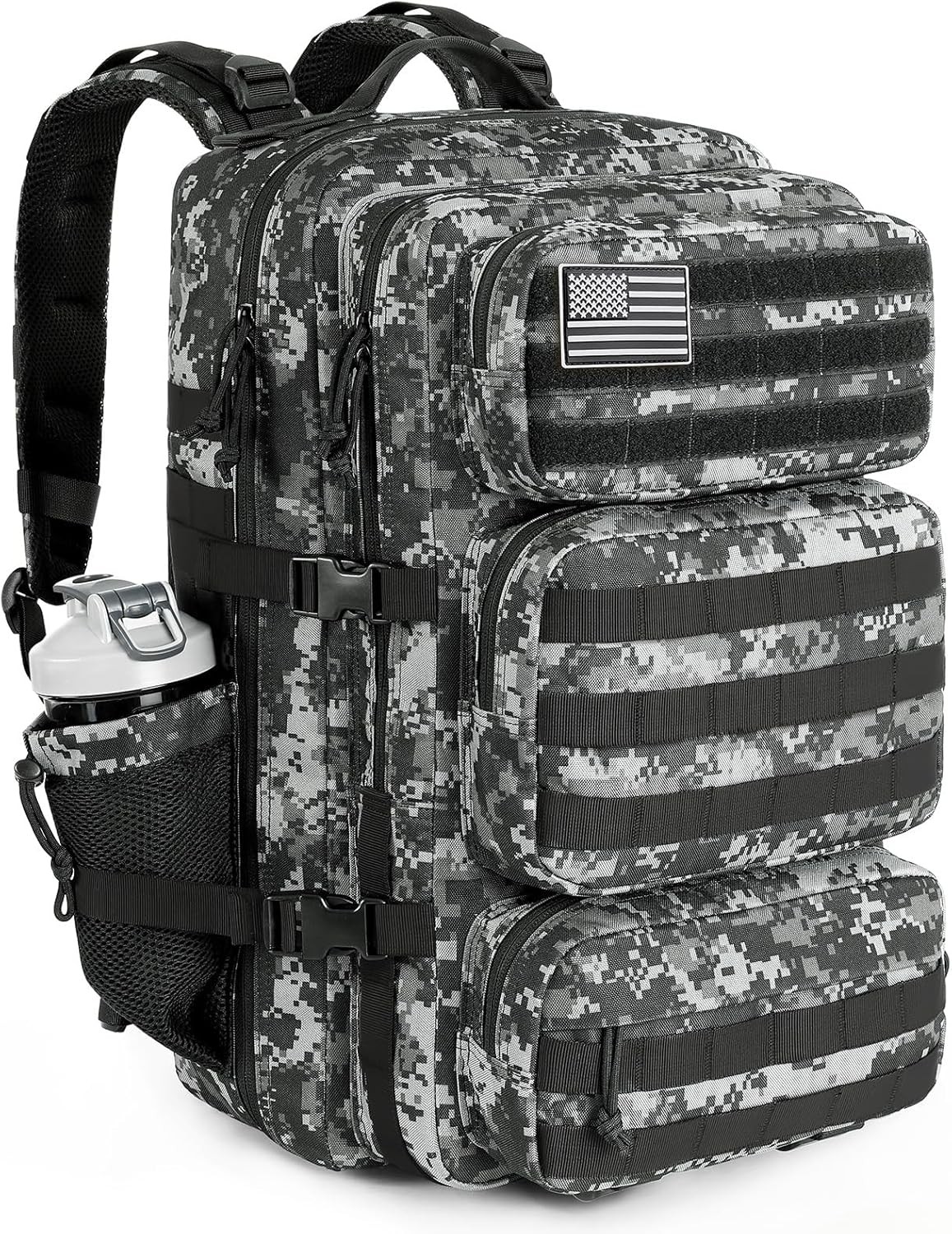 Military Tactical Backpack 25L Day Backpack for Men Molle Army 3 Days Assault Pa