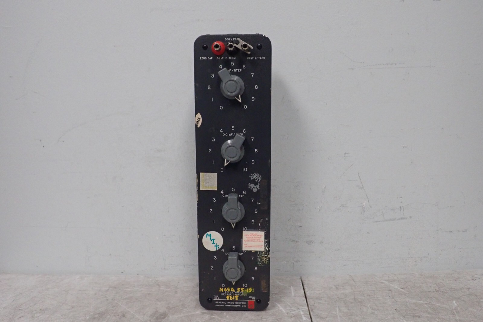 General Radio Company 1419-B Polystyrene Decade Capcitor