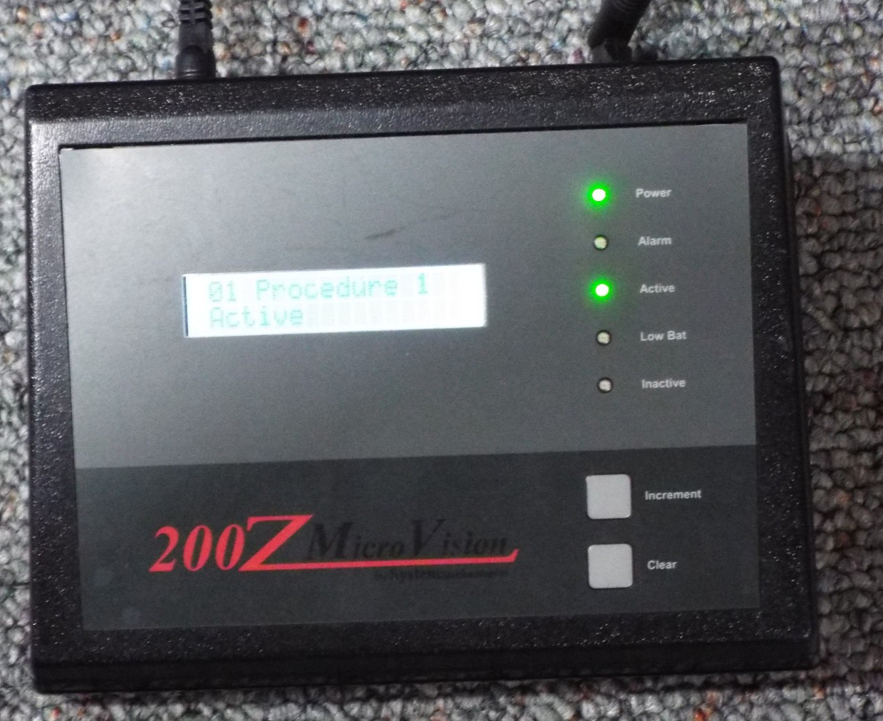 MicroVision 200Z Console Receiver VL648-B7 with power source