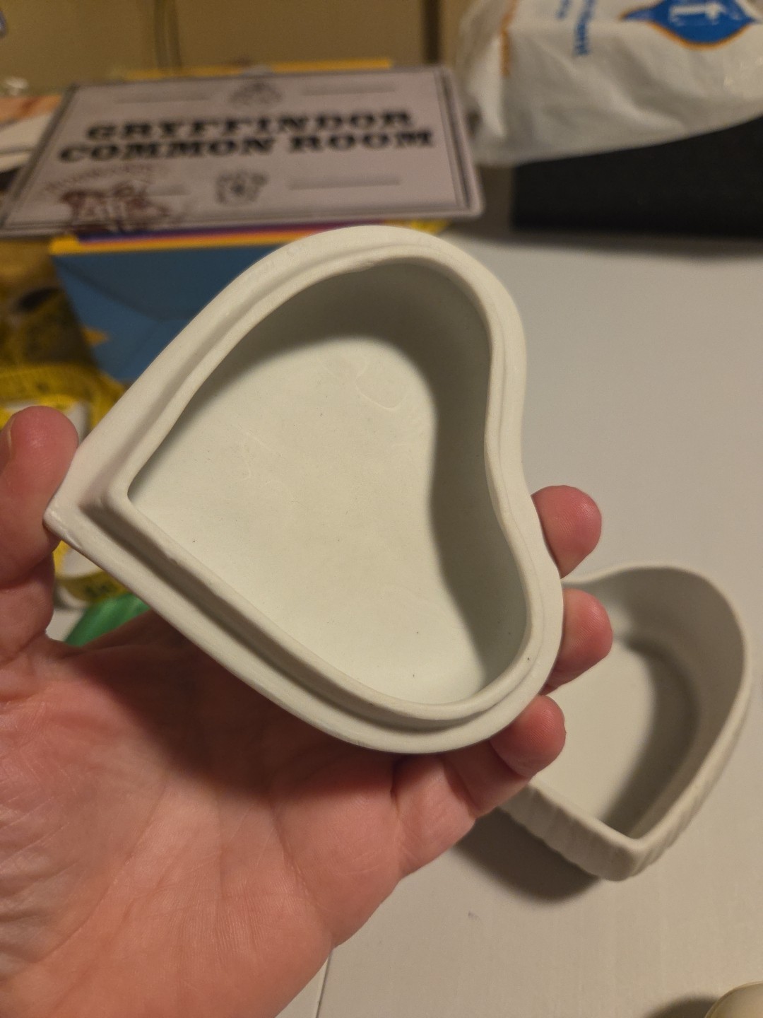 Three Heart Trinket Boxes 3D Flowers