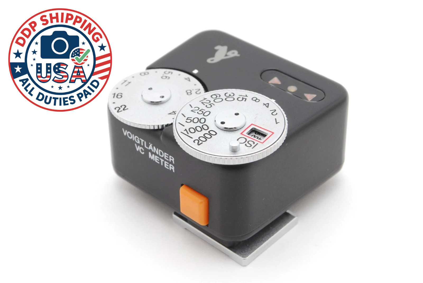 [MINT] Voigtländer VC Meter Black Shoe-Mount Light Meter – Tested Japan
