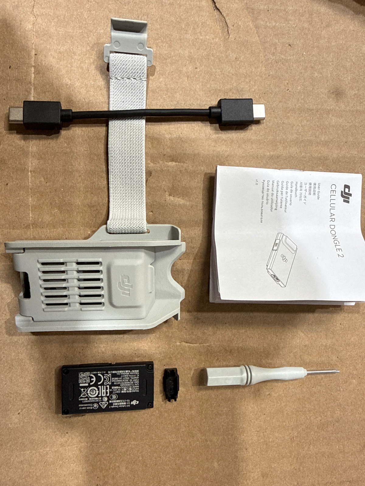 DJI Cellular Dongle 2 & Mounting Kit For DJI Mini 4 Pro