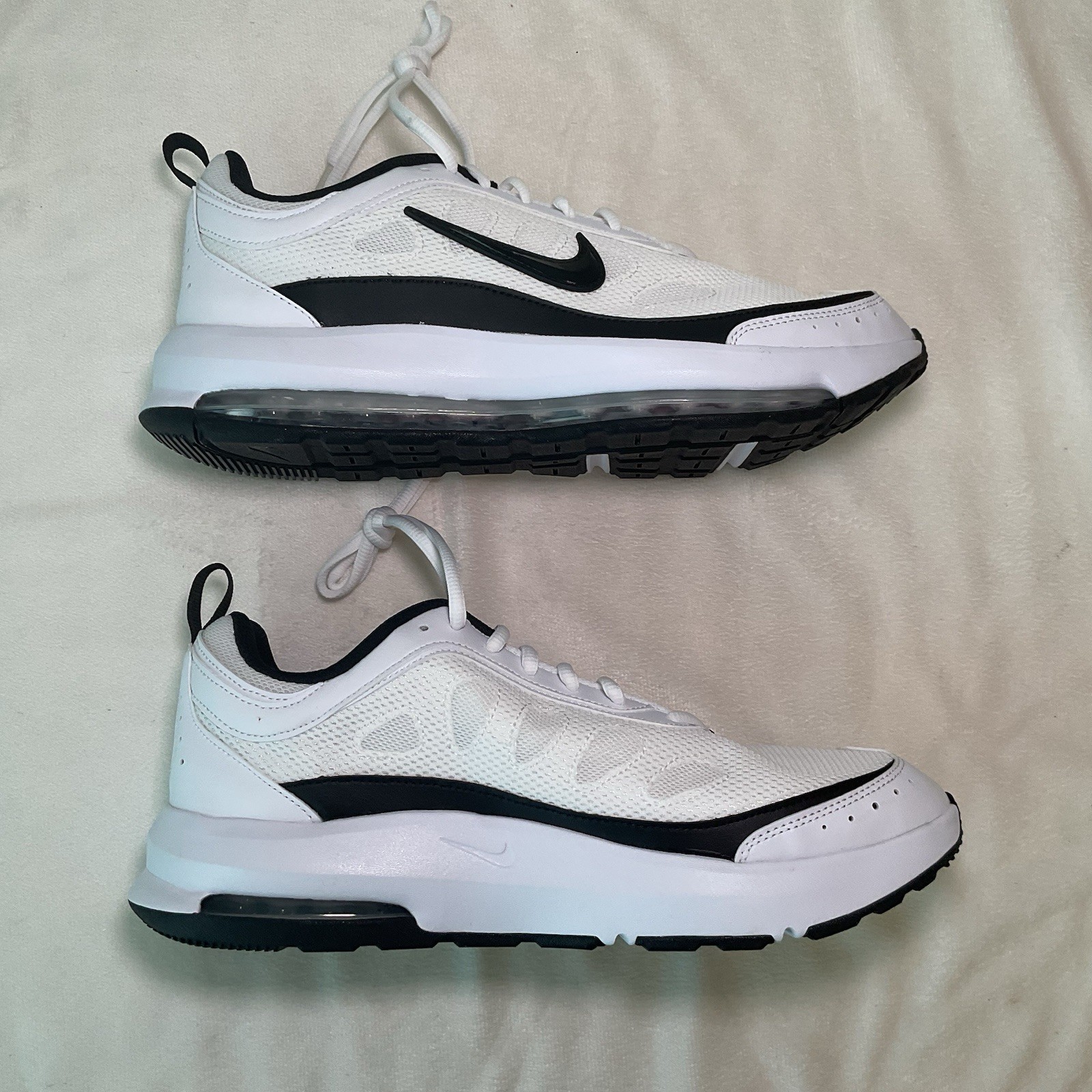 Nike Air Max AP MENS White Black Bright Crimson CU4826-100 NEW IN BOX Size 11.5