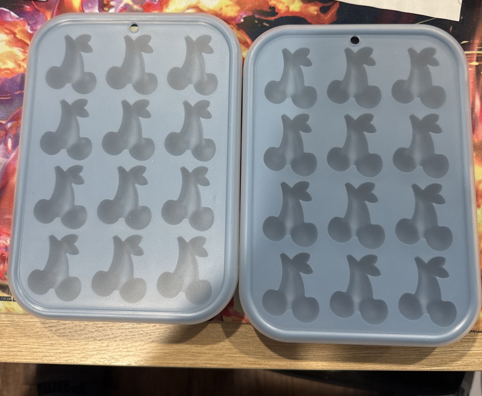 (2 Pack) Novelty Ice Trays 🍒 Free Shipping