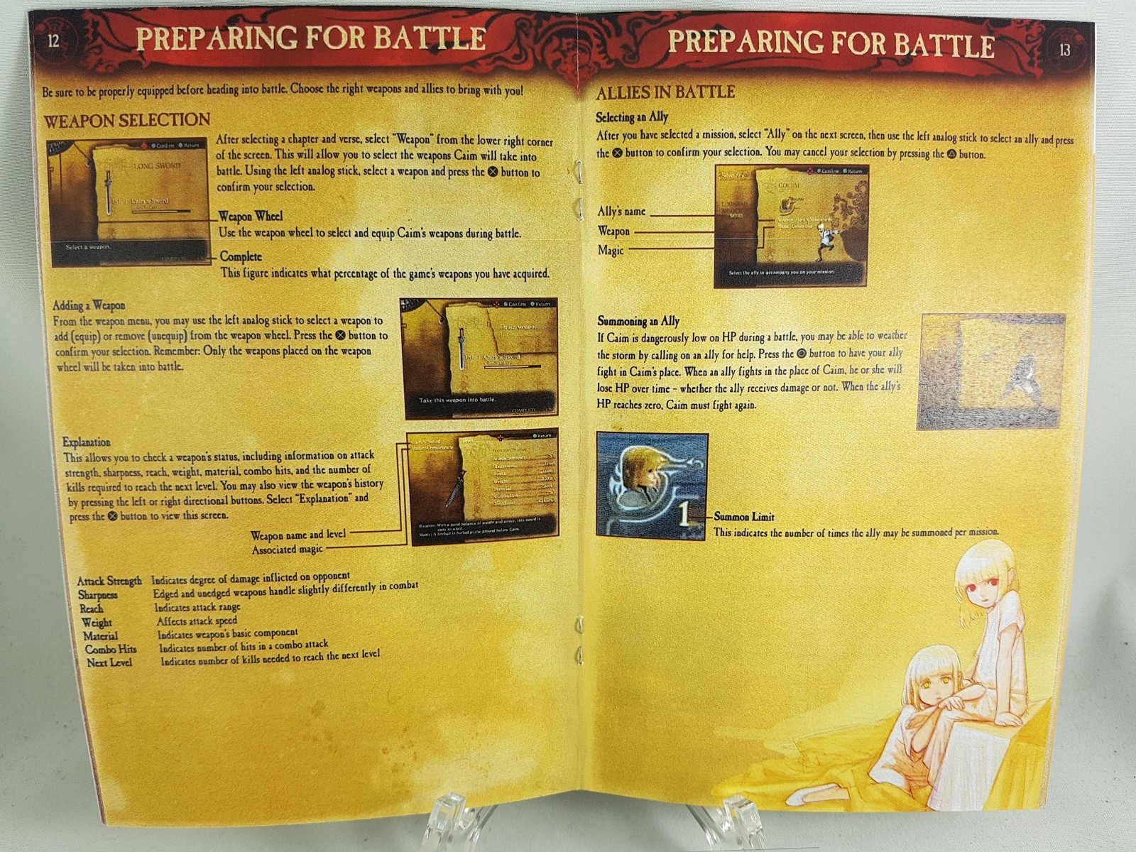 MANUAL PS2 - DRAKENGARD - Sony Playstation2 'Replacement' Instruction Booklet