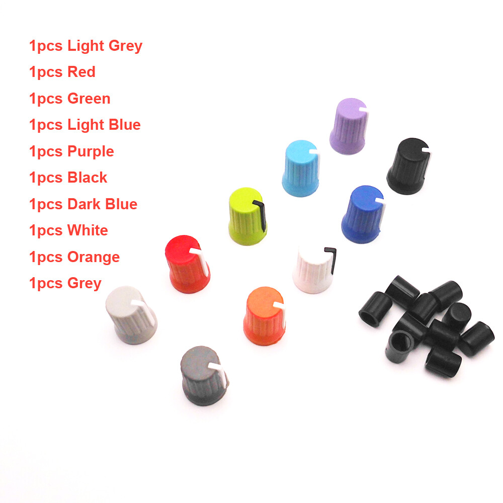 10PCS Rotary Control Knob Traktor Knob For Rane Mixer 61 62 64 68 TTM 56 57