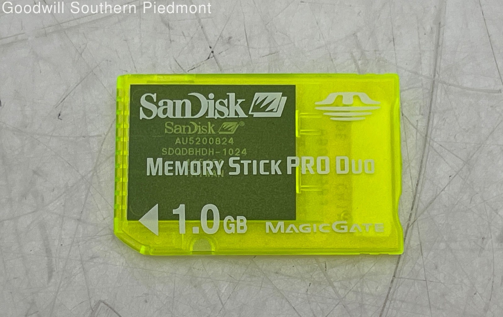 Sony PlayStation Portable PSP 1GB Memory Stick Duo - Tested (#MYW3N3)