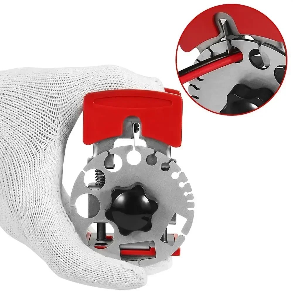Wire Stripper Tool Portable Cable Stripping Machine 10 Blades.