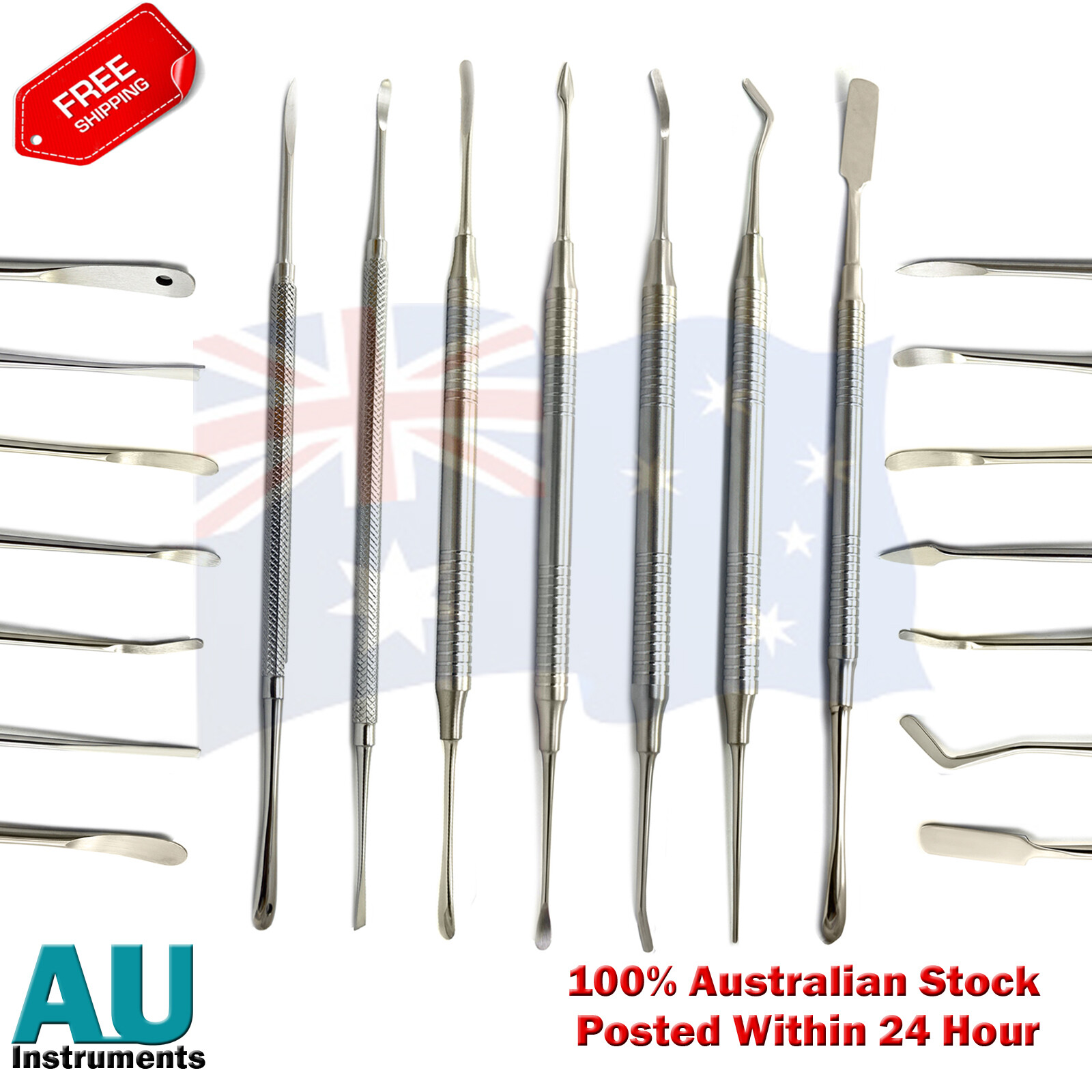 Dental Implant Oral Surgery Periosteal Elevators Prichard Molt 9 Dentistry Tools