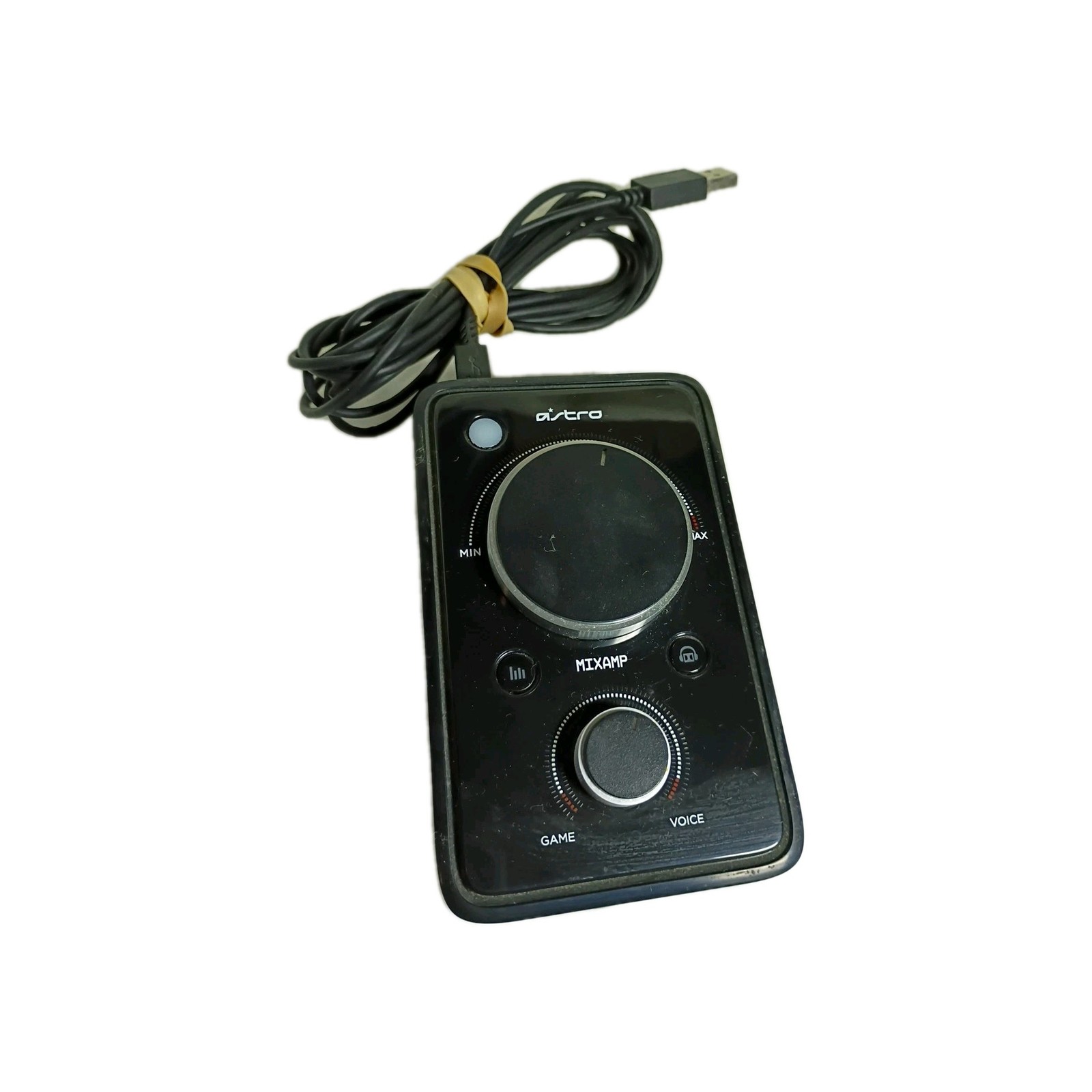 Astro MA3134 Gaming MixAmp Tested Audio OK Knob LED Rings Inop