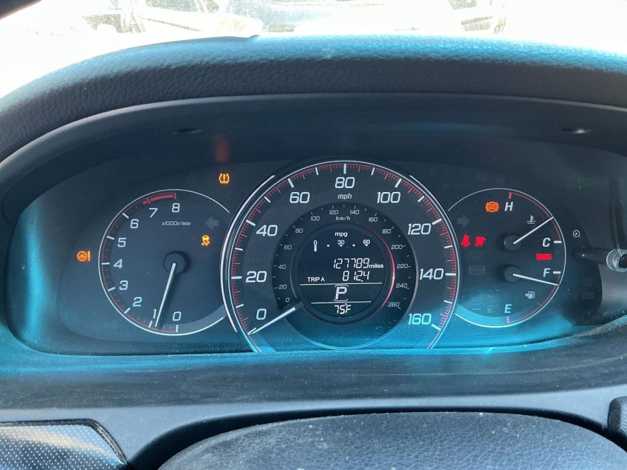 Speedometer Cluster US Market MPH Sedan Sport CVT Fits 13 ACCORD 4991426