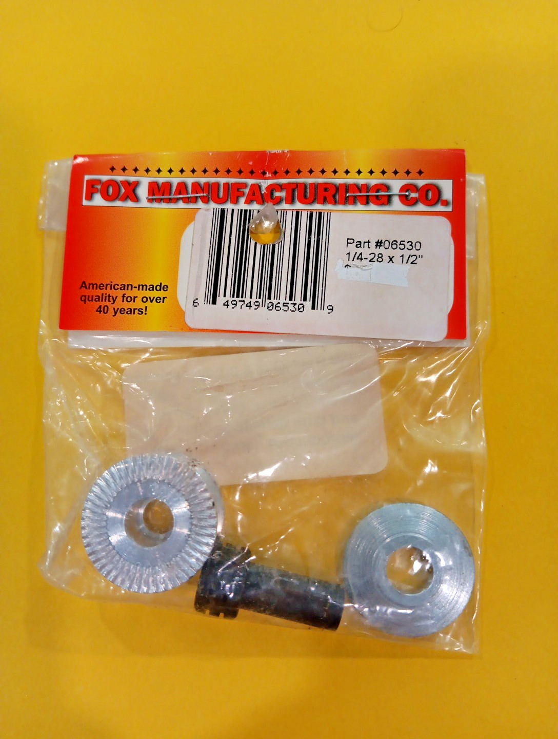 Fox Manufacturing Co. ~NIP!~ PN:  06530 - Fox VINTAGE Engine Prop Extension